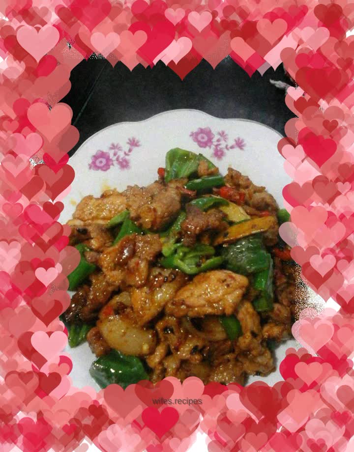 Stir-fried pork