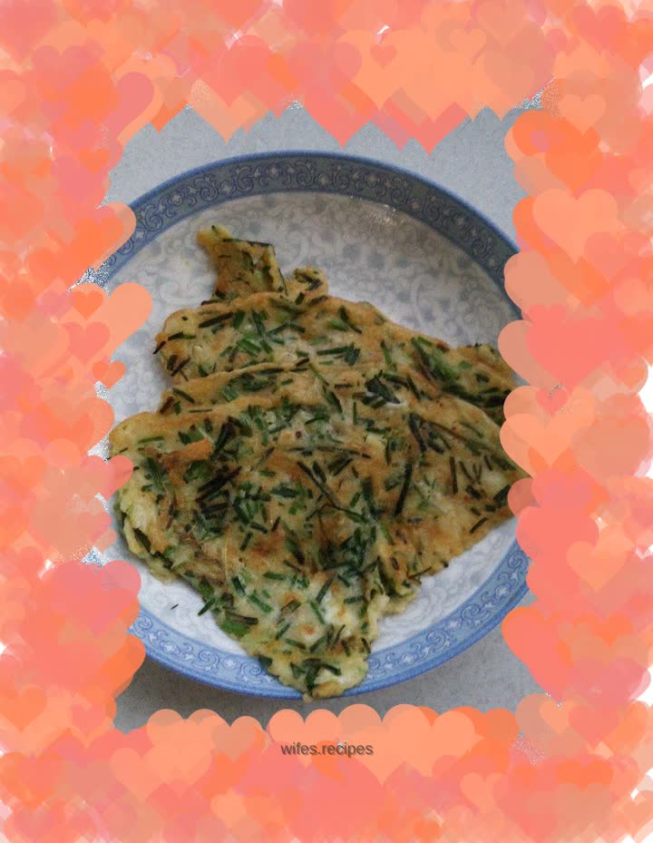 Garlic Egg Pancake
