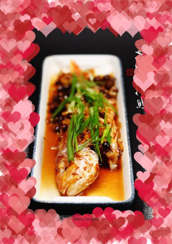 Sequoia fish with black bean sauce