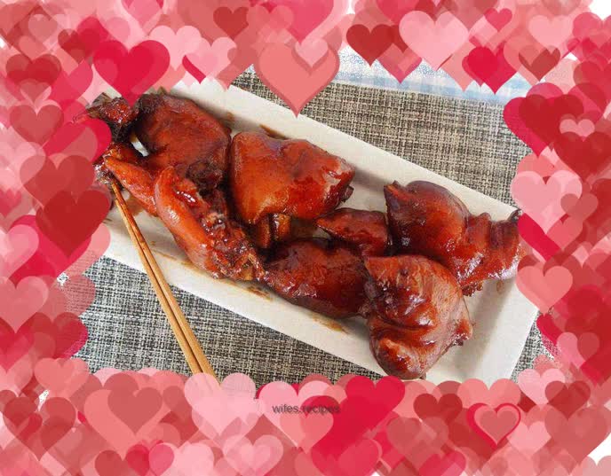 Spicy Tangerine Peel Pork Knuckle