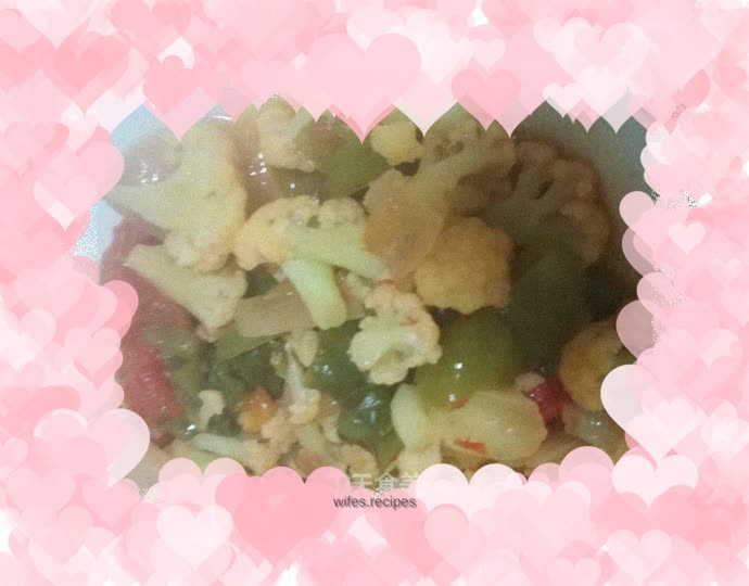 Vegetarian Stir-fried Cauliflower