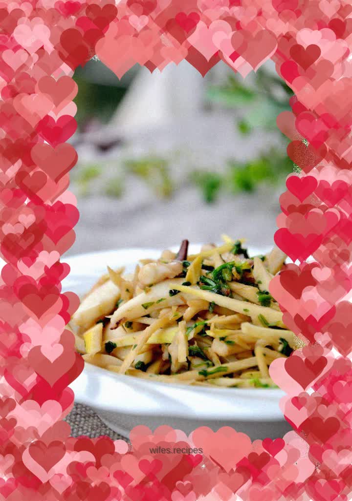 Stir-fried fish with shepherd's purse and spring bamboo shoots