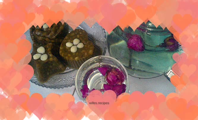 Matcha Coconut Mung Bean Cake