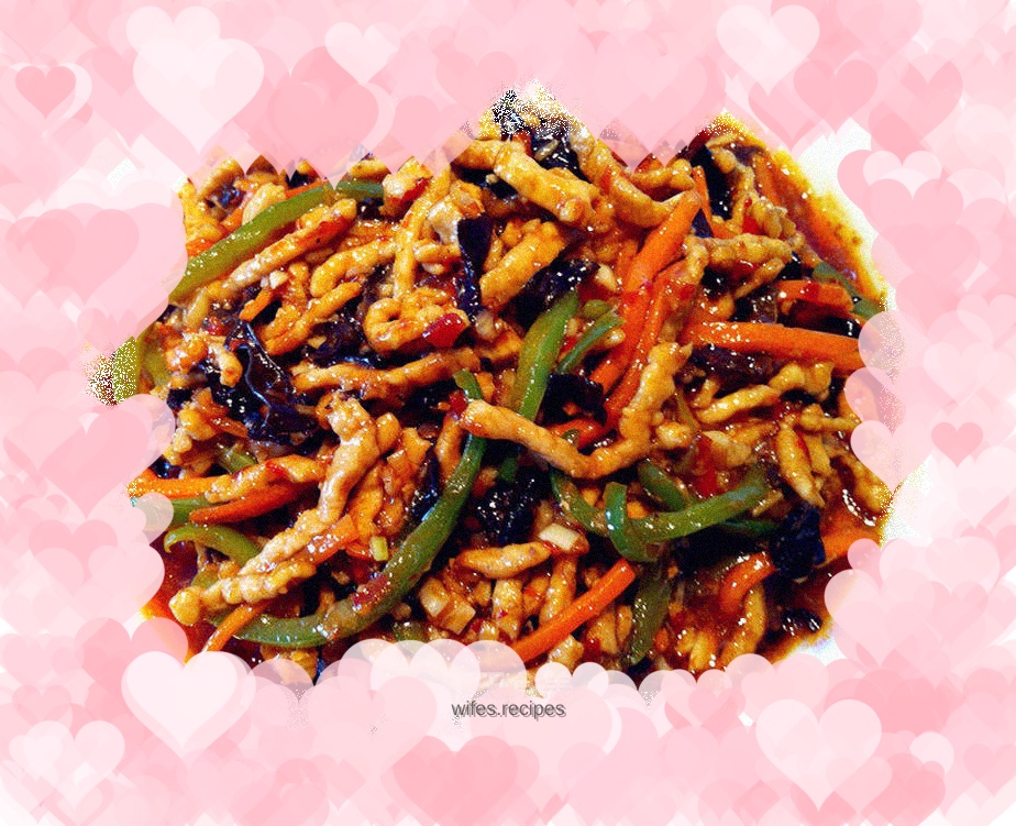 Fish-flavored shredded pork