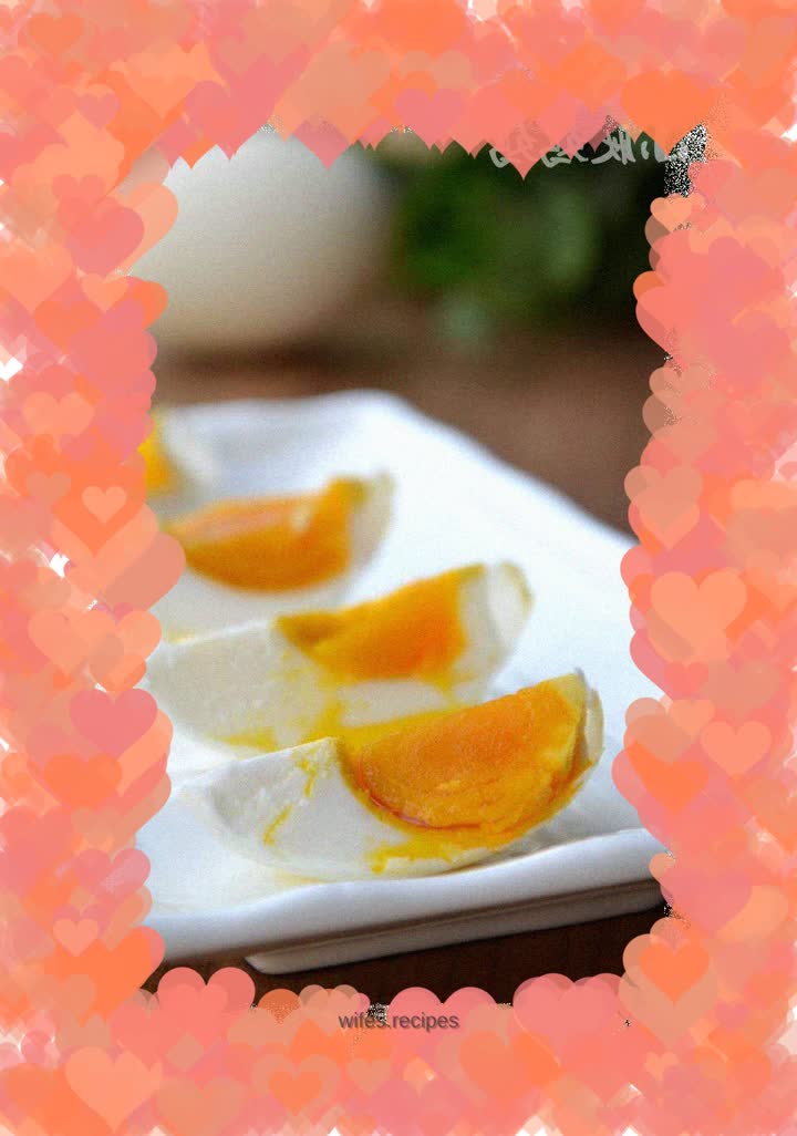 Pickled salted duck eggs