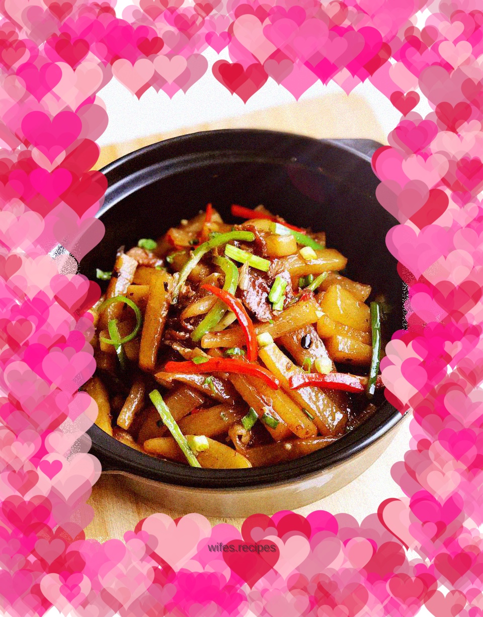 【Sichuan】Griddle radish