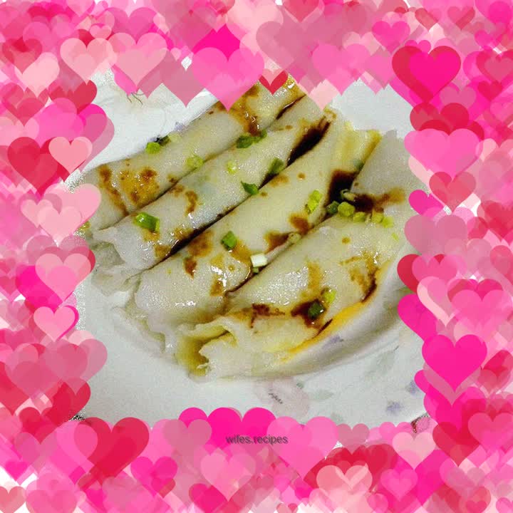 Egg rice roll
