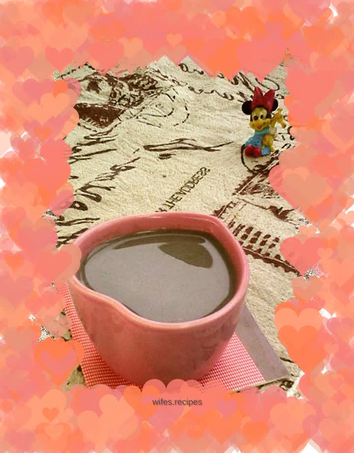 Oatmeal nut black sesame paste