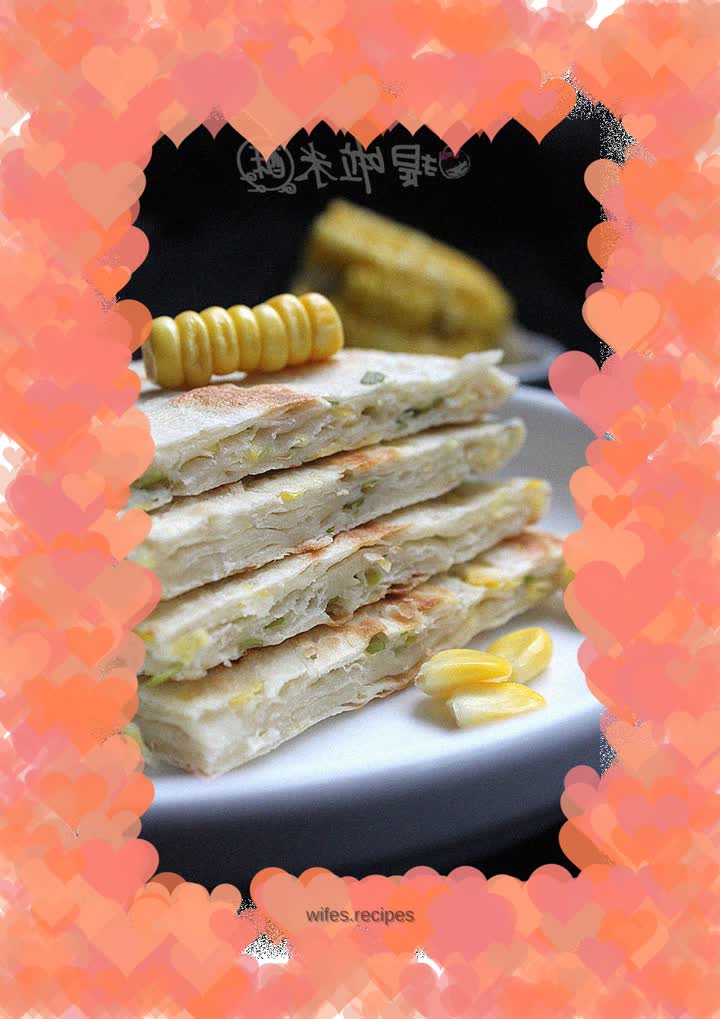 Still the most delicious pancake - corn and scallion pancake