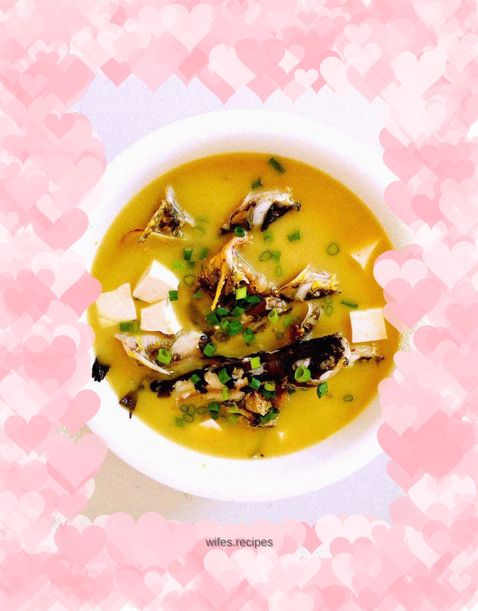 Angi fish and tofu soup