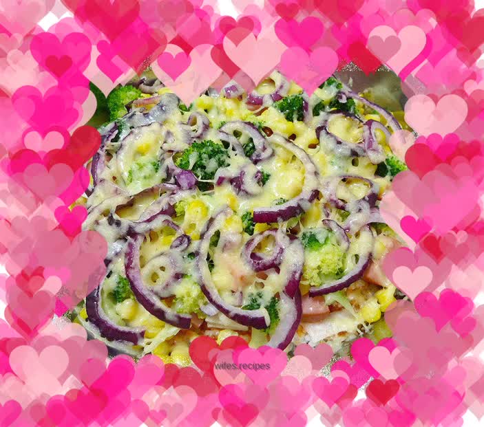 Easy to make rice base pizza