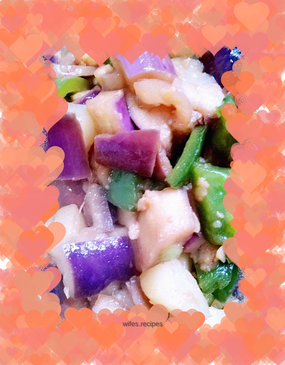 Fresh ground vegetables