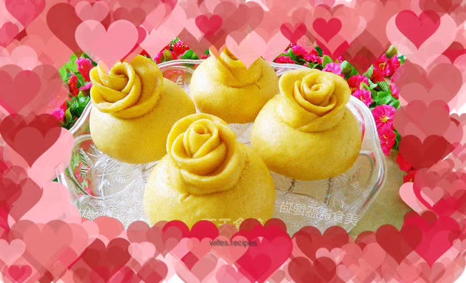 Pumpkin Fancy Peanut Buns