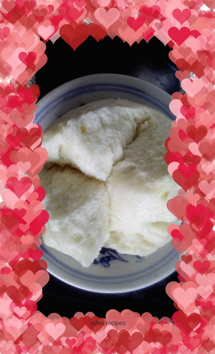 Flowering steamed buns