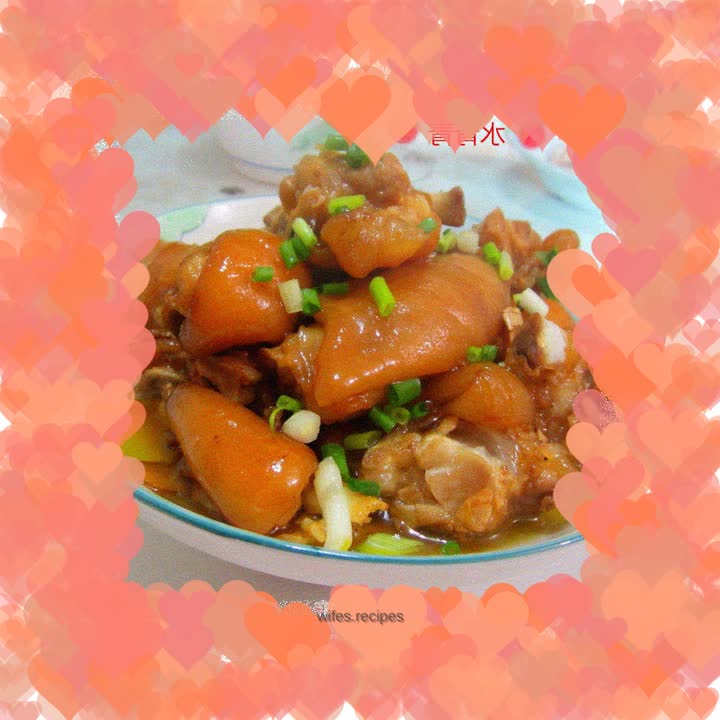 Orange Pork Trotters