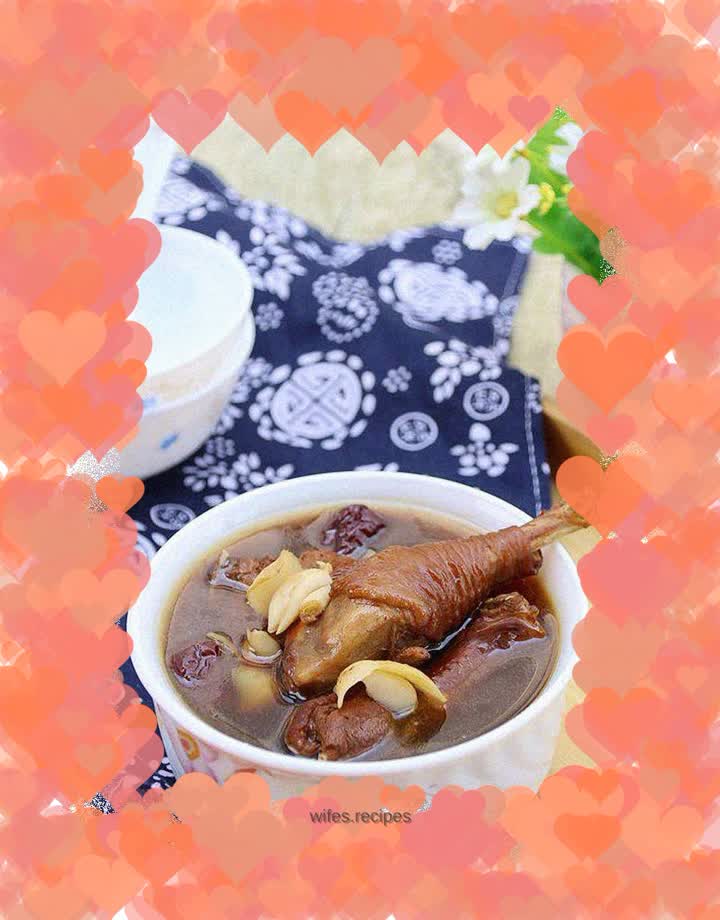 Luo Han Guo Lily Chicken Soup