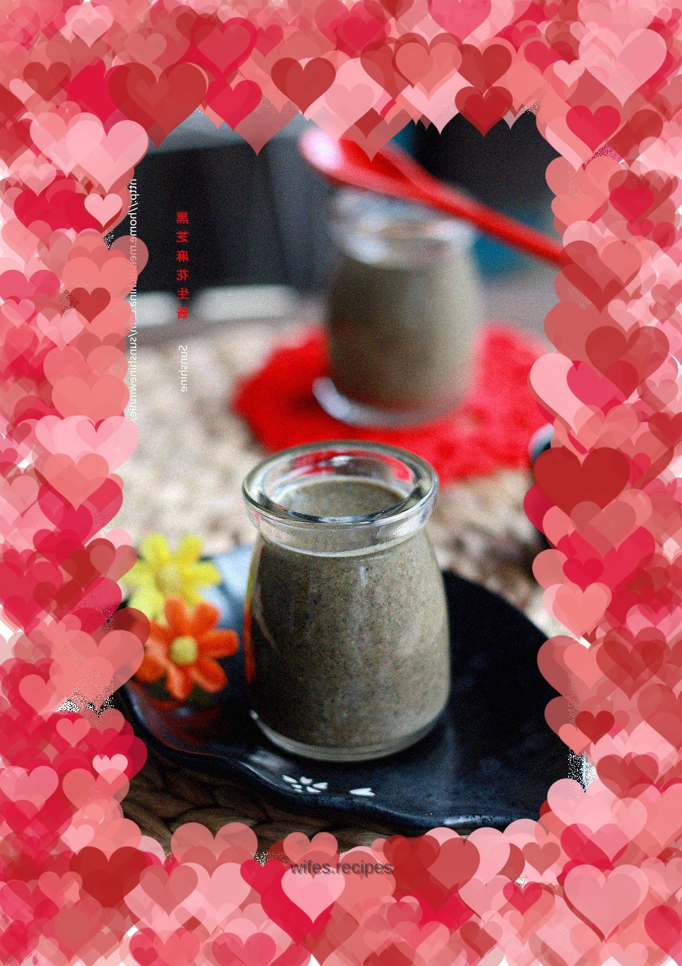 A strong fragrance and a ray of warmth-----black sesame peanut butter
