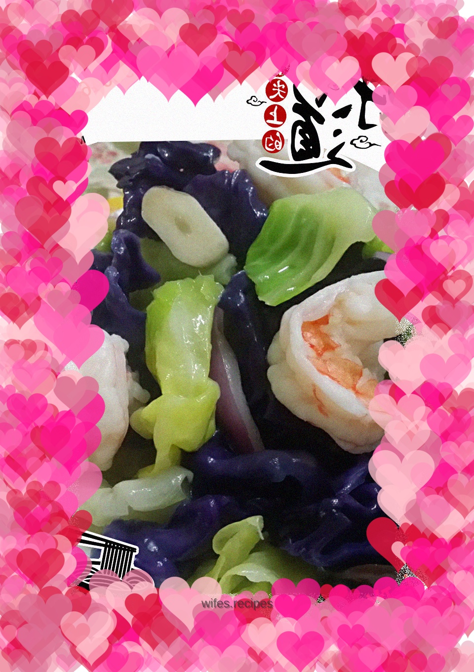 Double mixed cabbage