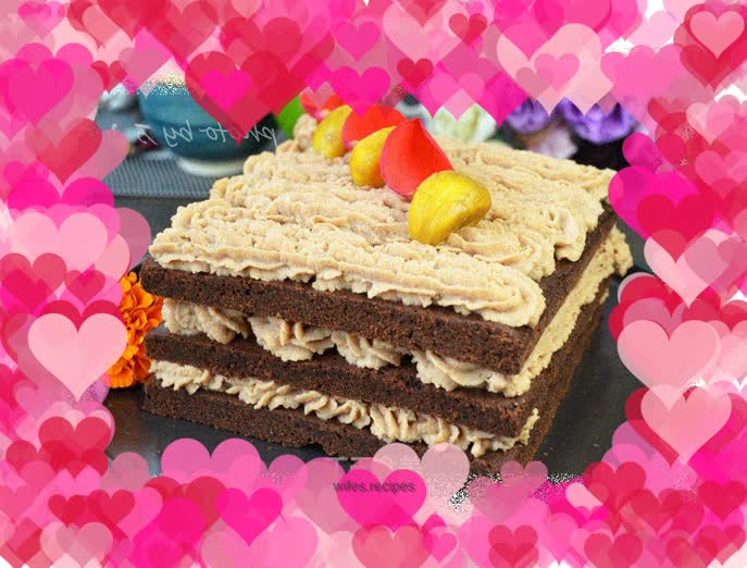 Chestnut Chocolate Cake