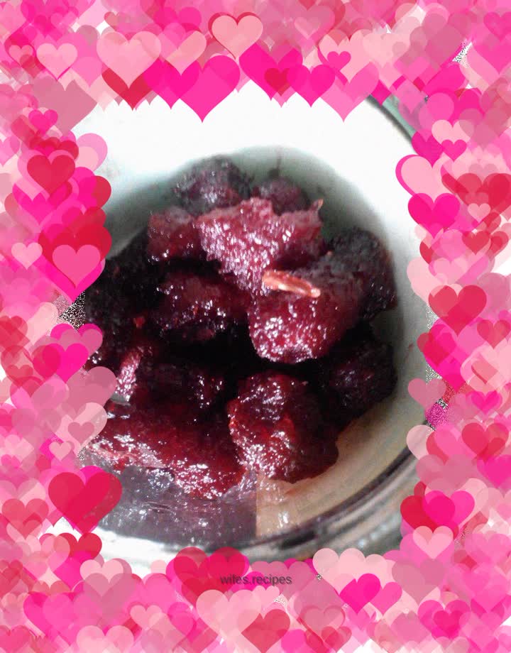 Homemade dried bayberry