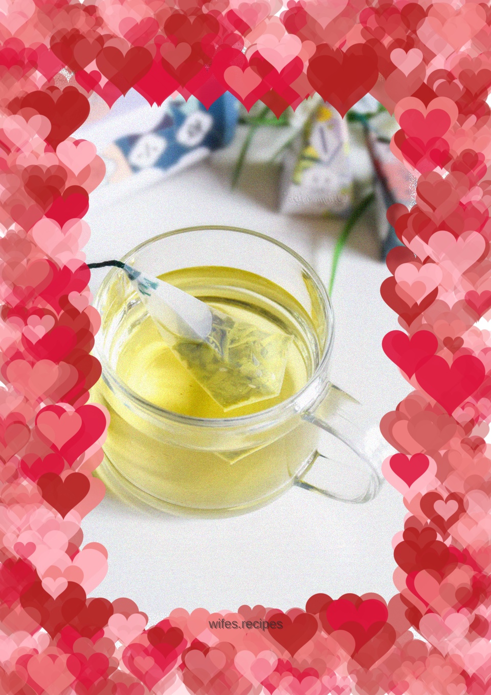 Fresh and rich green tea