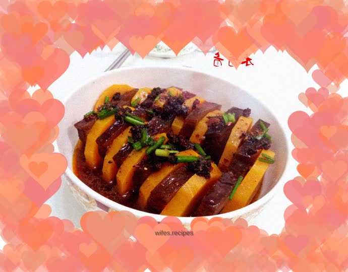 Steamed Pumpkin with Bacon