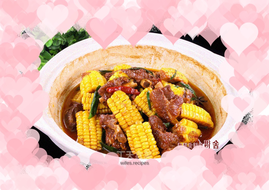 Doing this allows the sweetness and fragrance of corn to penetrate into the ribs, which is suitable for all ages