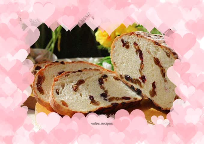 Fruit Vine Basket Bread