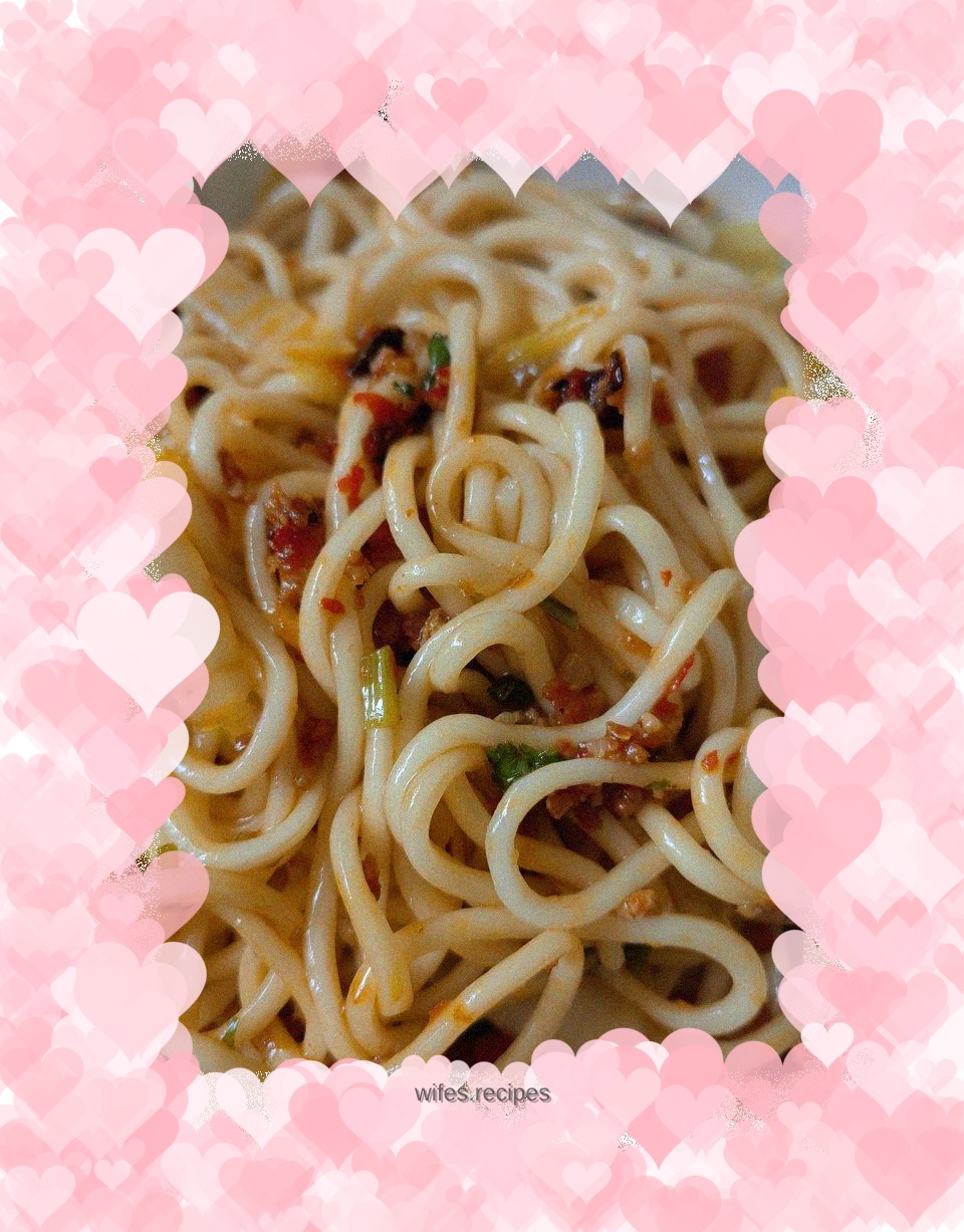 Bolognese noodles