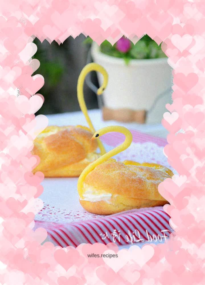 【Swan Puff】---Artistic snack that is too beautiful to eat