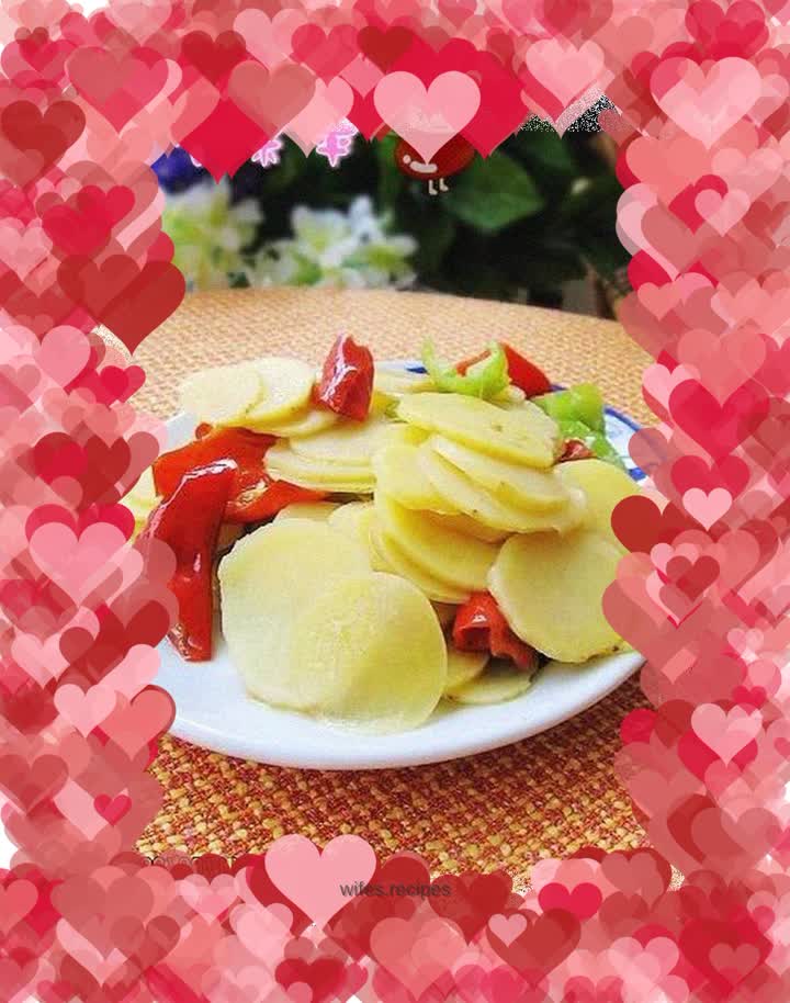 Double pepper potato chips