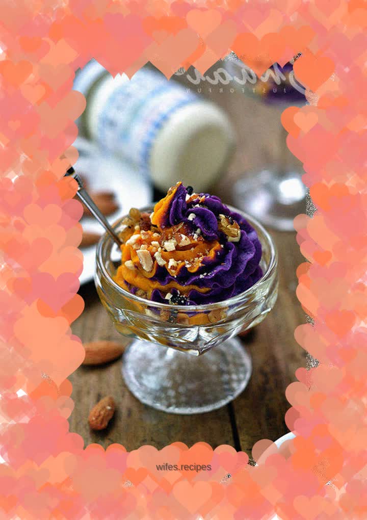 Purple Potato and Pumpkin Salad