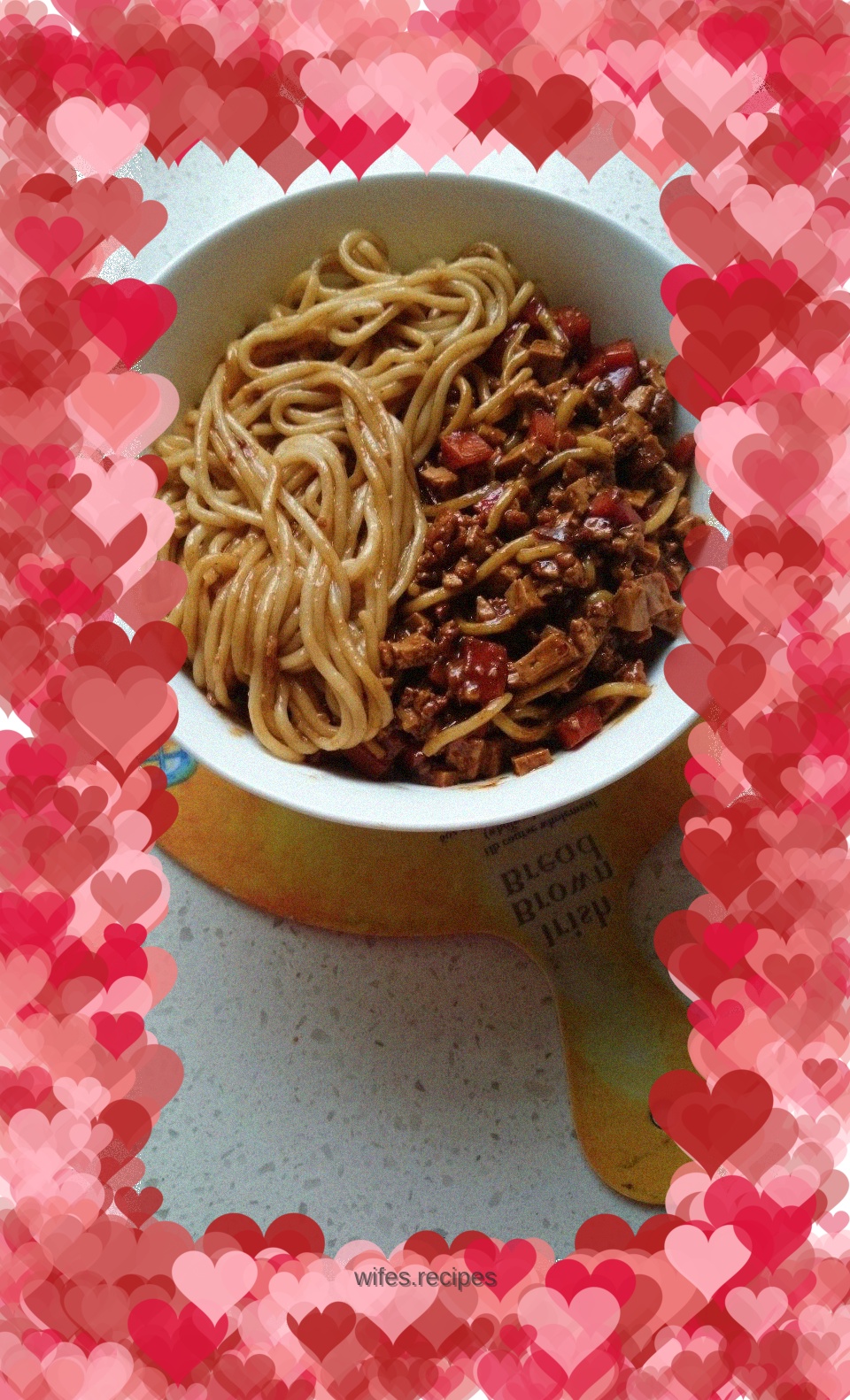 Private fried noodles