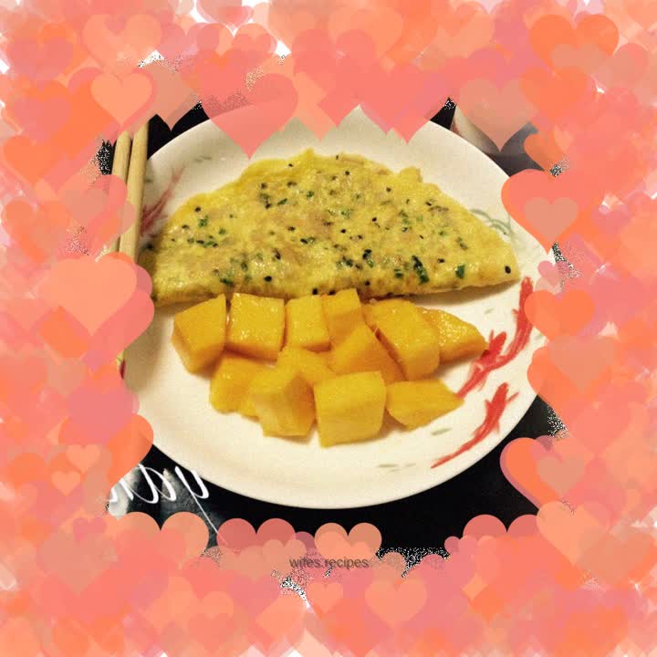 Green onion egg pancake