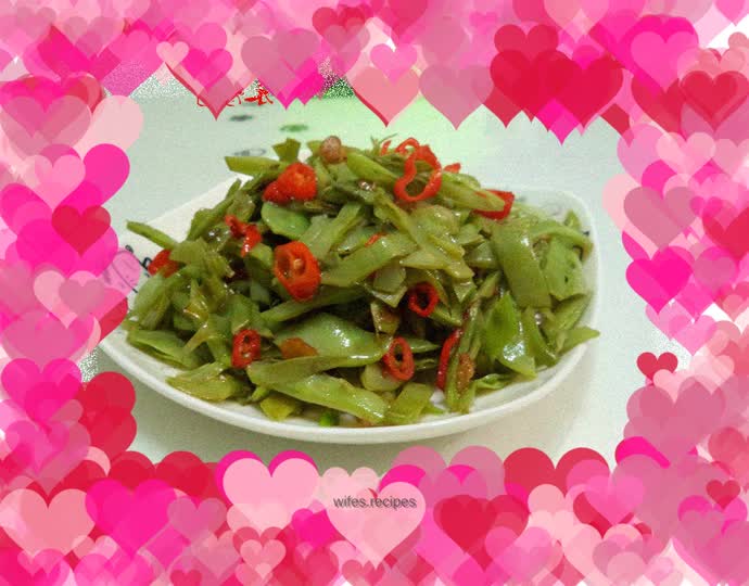 Dry roasted shredded lentils