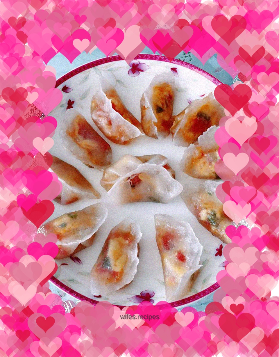 Q-bombed crystal dumplings