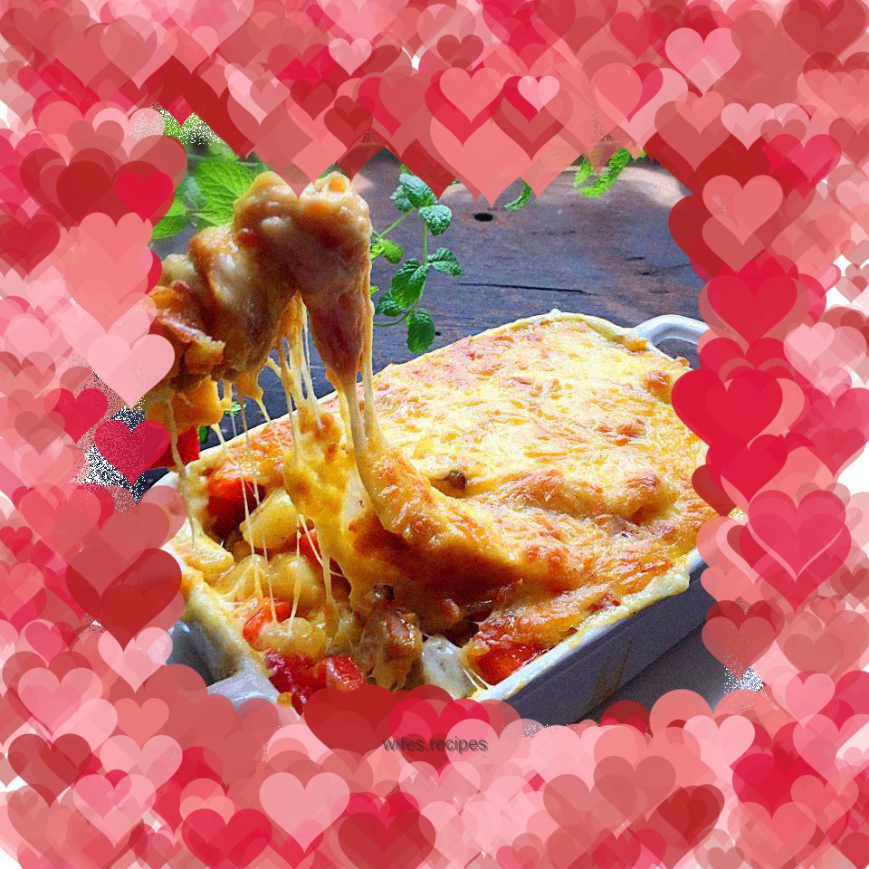 Baked Chicken with Tomato and Potato