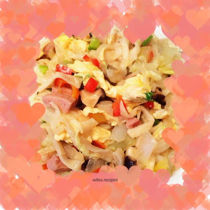 Mixed Vegetable Braised Cake