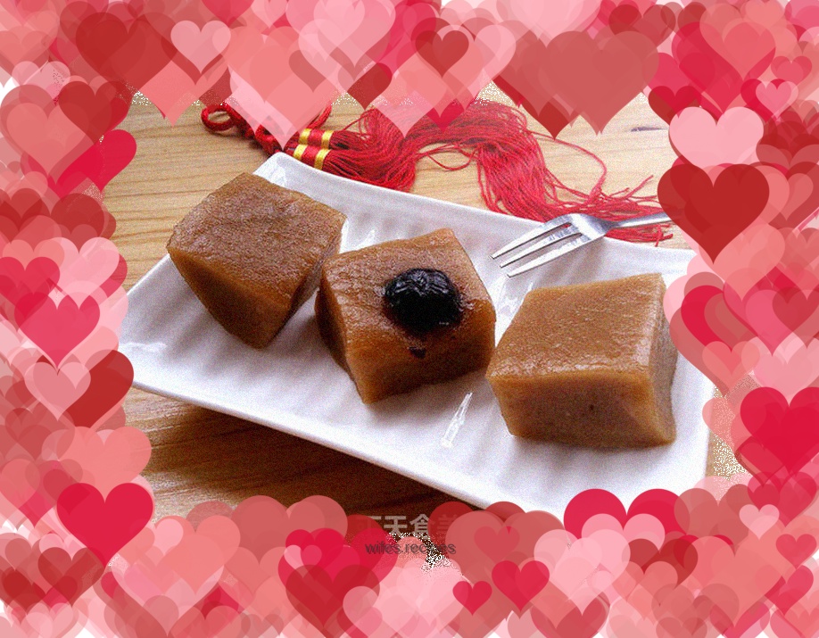 Candied date brown sugar rice cake