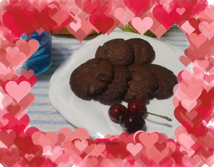 Basic-free super simple cocoa cookies