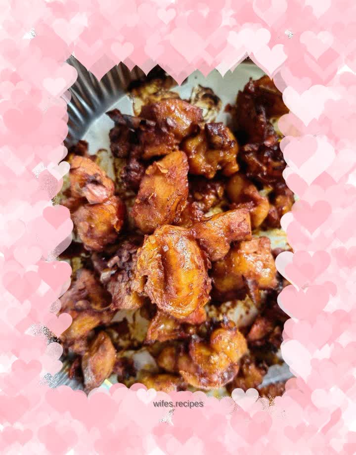 Fried chicken drumsticks