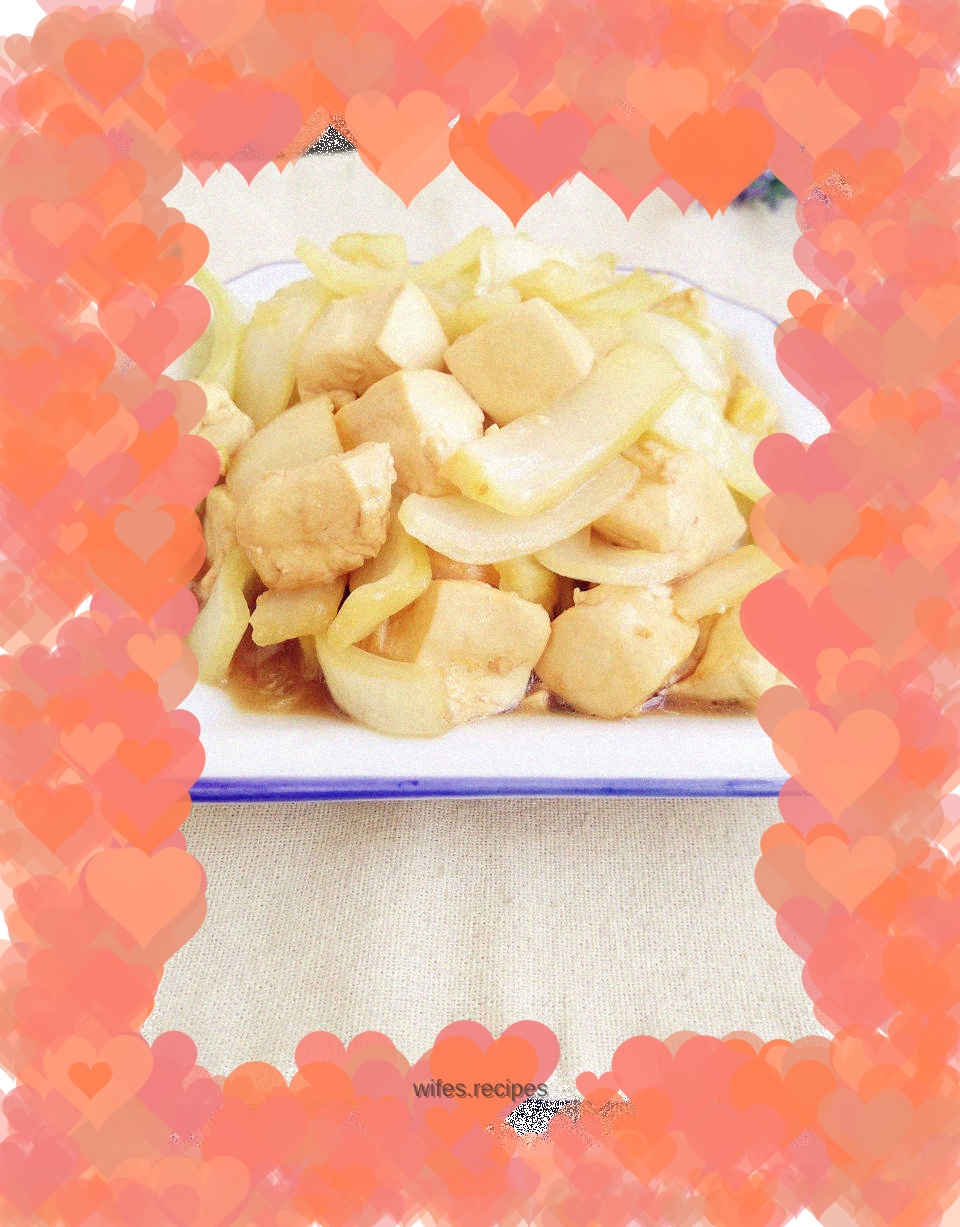 Braised Chinese Cabbage with Tofu