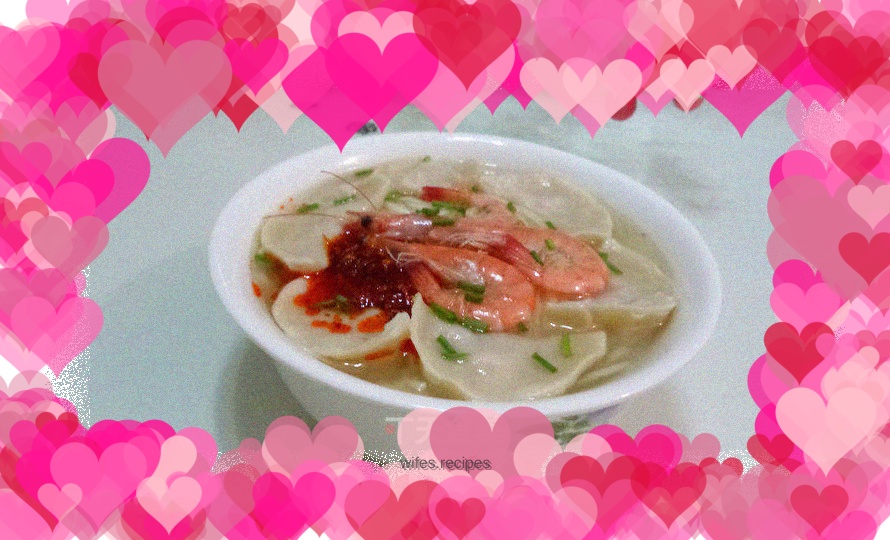 Shrimp dumpling noodles