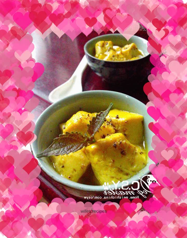 【Golden Dice】Curry Tofu