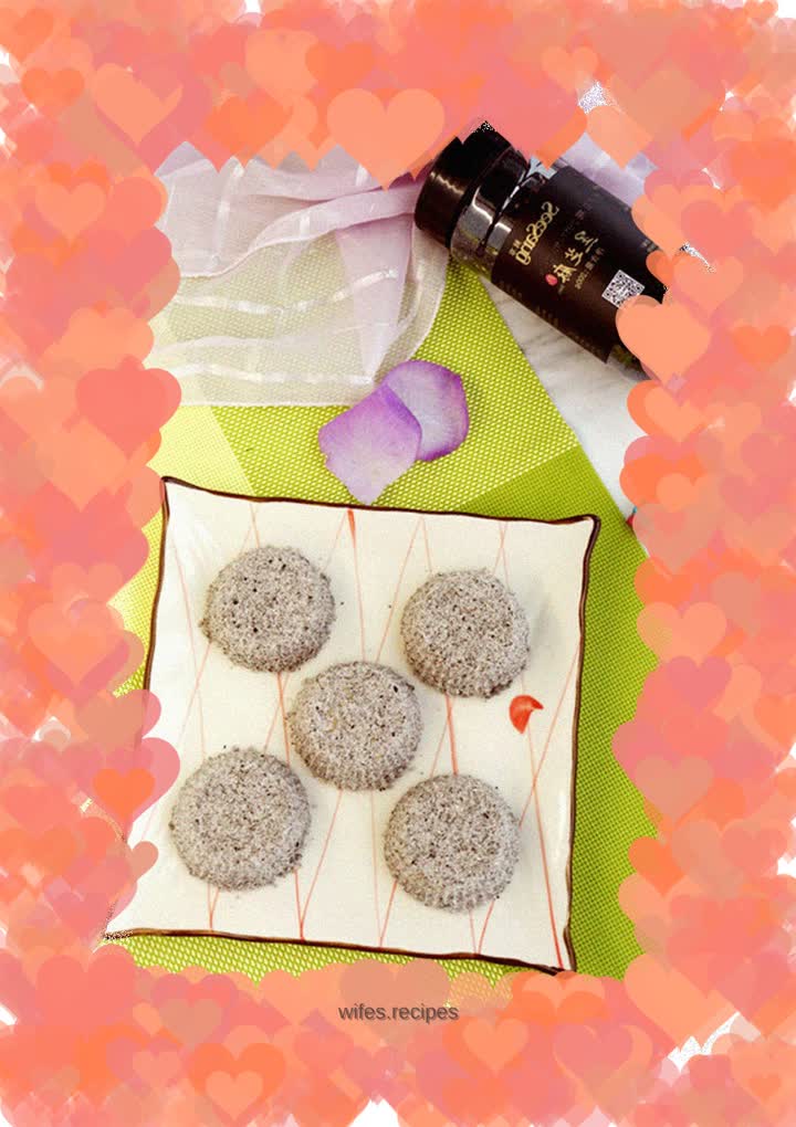 Osmanthus sesame sponge cake