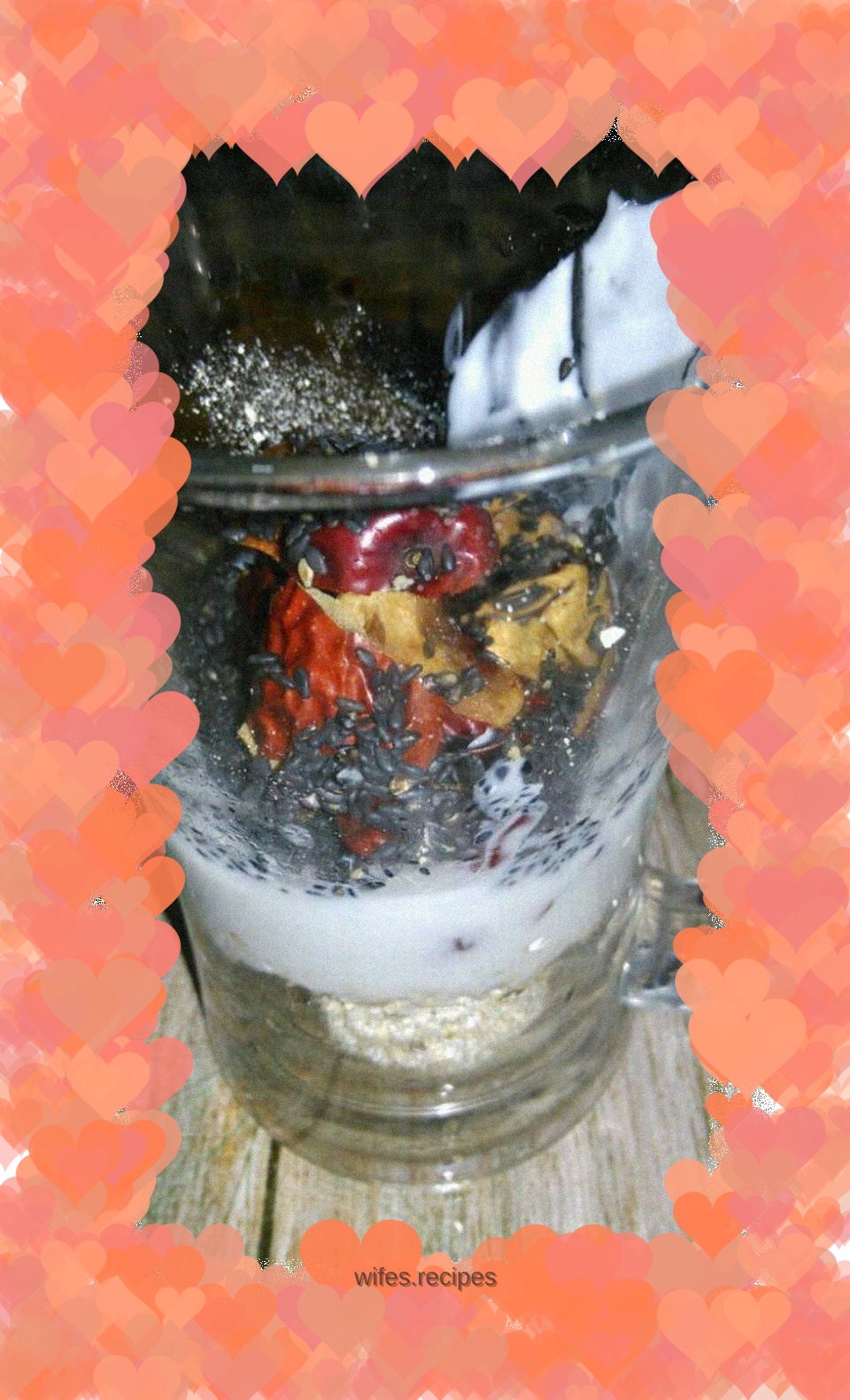 Yogurt Oatmeal Cup - Red Date and Black Sesame Cup