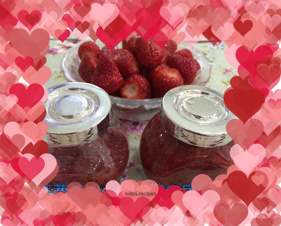 First time making strawberry jam