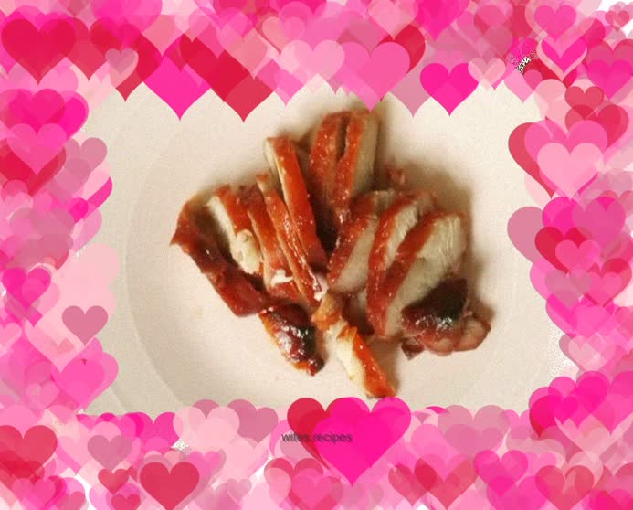 Simple homemade barbecued pork