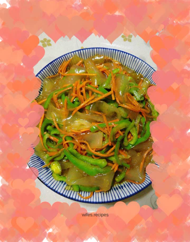 Vegetarian fried crystal facelift