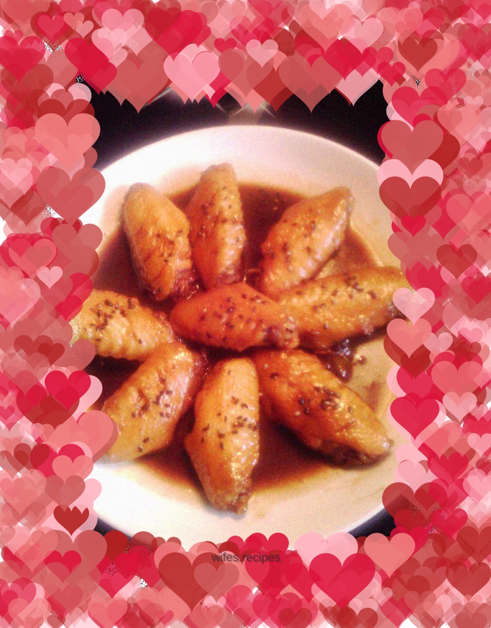 Braised chicken wings